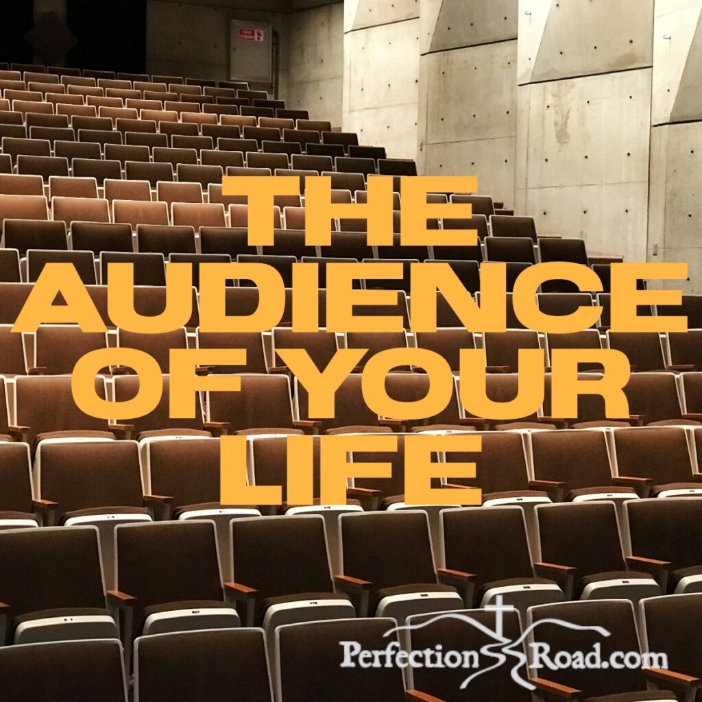 A picture of some seats in an auditorium.